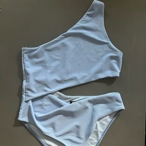 Beach Riot Celine One Piece Light Blue XL